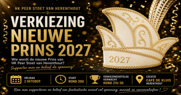 VERKIEZING PRINS 2027